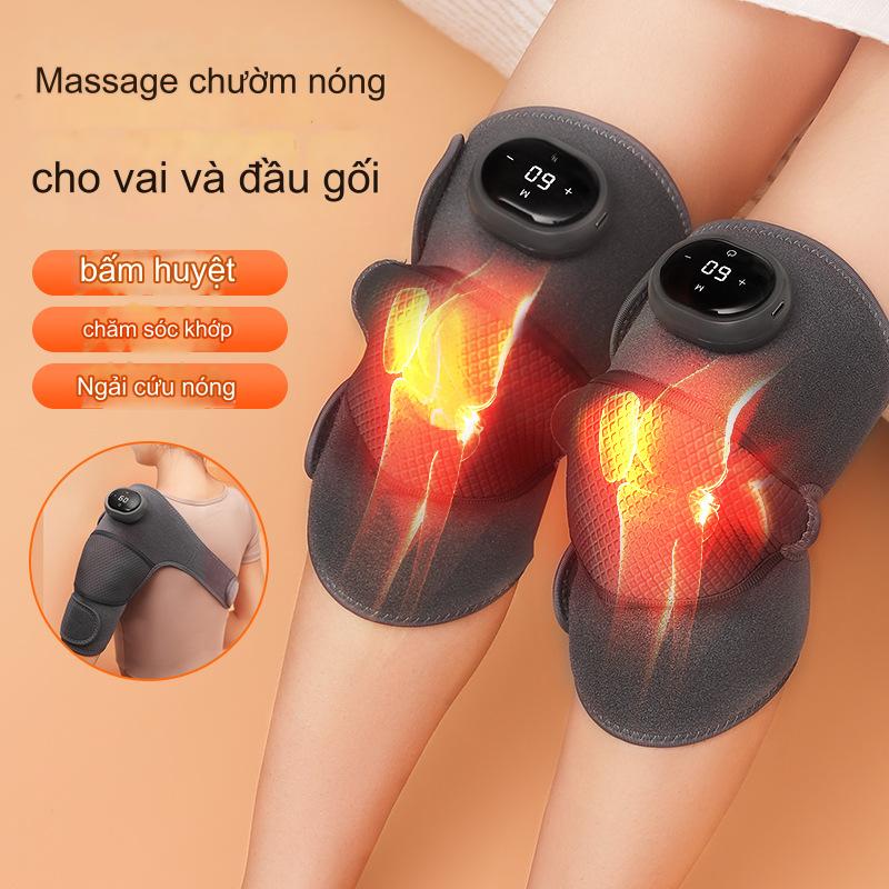 Máy Massage Đầu Gối hồng ngoại hỗ trợ điều trị thoái hóa PAM Techy - N243